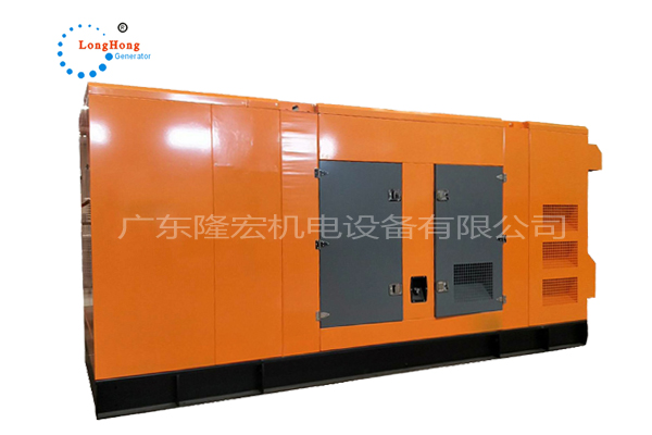 Shanghai diesel engine of Cape 280KW(350KVA) silent generator set is equipped with Shanghai generator KP310