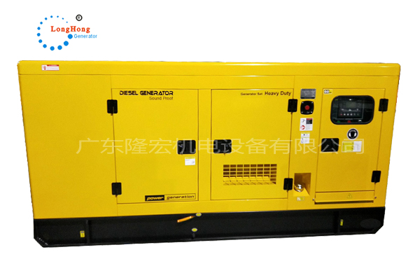 WP4D108E200, a 110KVA generator of 88KW Weichai power silent diesel generator set