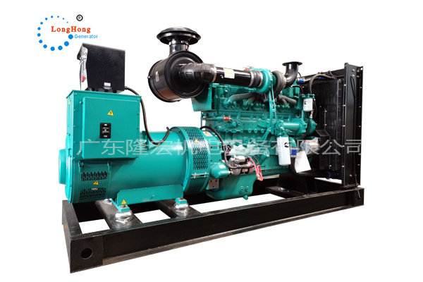 250KW Cummins diesel generator set 312.5kva all copper wire brushless generator factory direct sales warranty for one year