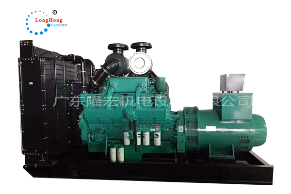 Electronic speed regulation KTA38-G2 for 600KW Cummins engine and 750KVA diesel generator set with 12 cylinders