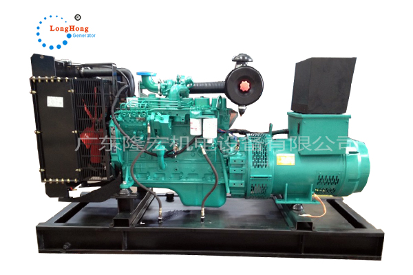 Cummins Diesel Engine QSB3.9-G of 75KW Generator Set is matched with Guosan Power of Shanghai Hutai Generator