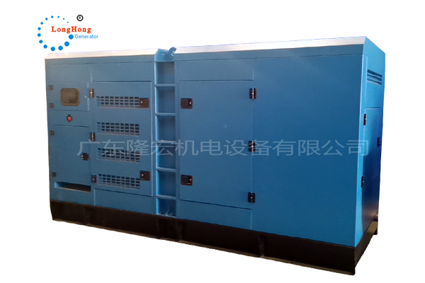 The 600KW(750KVA) Shanghai Kade silent diesel generator set -KD26H660 is equipped with Shanghai Hutai brushless generator