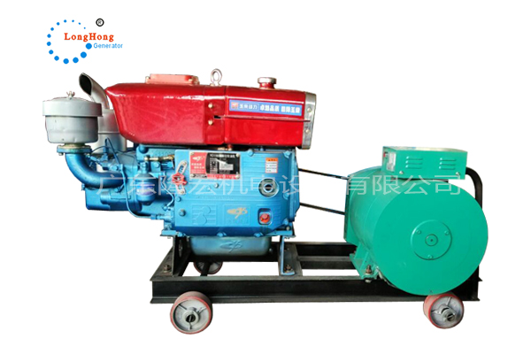 5KW Yuchai single cylinder diesel generator set 6.75 (P) small agricultural generators