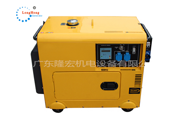 The air-cooled four-stroke LH3800T of 3KW small silent diesel generator set is compact, convenient and movable